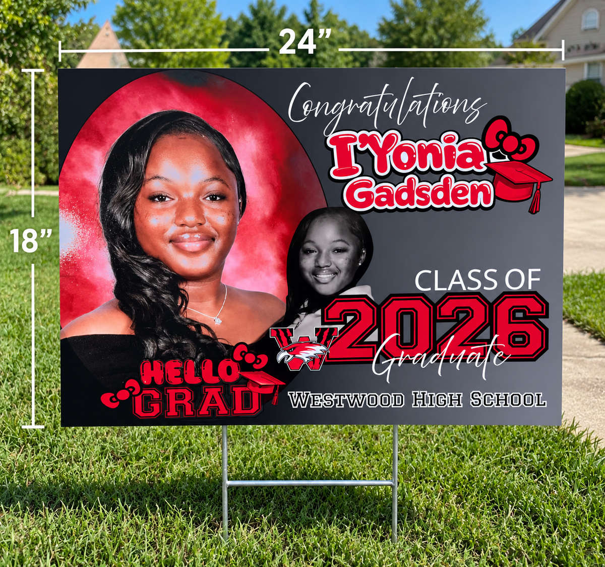 Personalized Yard Sign
